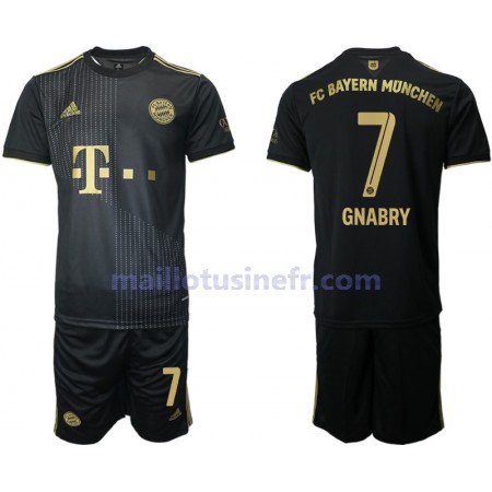 Maillot de Foot FC Bayern Munich Serge Gnabry 7 Extérieur 2021-22 - Enfant